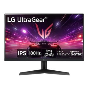 Monitor Gamer LG UltraGear 24” IPS, 180Hz, 1ms (GtG) NVIDIA® G-SYNC® , AMD FreeSync™, HDR10, sRGB 99% - 24GS60F-B - 24GS60F-B