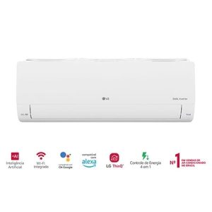 Ar-Condicionado LG Dual Inverter Voice +AI 12.000 BTU Frio 127V - S3-Q12JA31B
