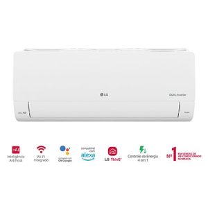 Ar-Condicionado LG Dual Inverter AI Voice 9.000 BTU Quente/Frio 220V - S3-W09AA33E