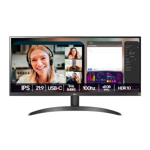 Monitor LG UltraWide™ 29WQ500B-B Tela IPS de 29", 21:9, Full HD, 1ms (MBR), 100Hz, sRGB 99%, HDR10 - 29WQ500B-B