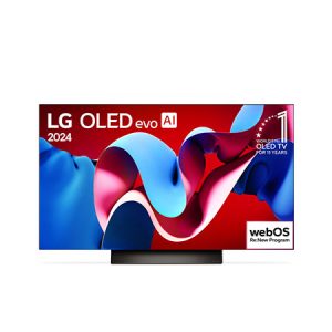 Smart TV LG OLED evo AI C4 4K 55 polegadas 2024 - OLED55C4PSA
