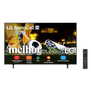 Smart TV LG NanoCell AI 4K NANO80 de 75 polegadas 2025 - 75NANO80ASA