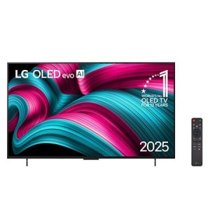 Smart TV LG OLED evo AI C5 4K de 42 polegadas 2025 - OLED42C5PSA