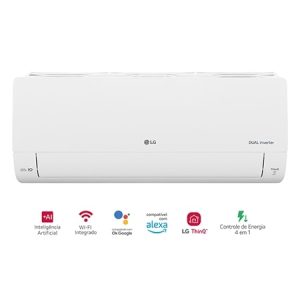 Ar-Condicionado LG AI Dual Inverter Voice 12.000 BTU Quente/Frio - 220V - S3-W12JA31A