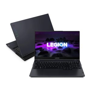 Notebook Gamer Lenovo Legion 5 Ryzen 7 5800H 16GB 512GB SSD RTX3050 4GB 15.6" FHD Windows 11 Home - Preto