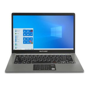 Notebook Multilaser Legacy Cloud Intel Z8530 2GB RAM 32GB Windows 10 Home Tela 14" HD Grafite PC131