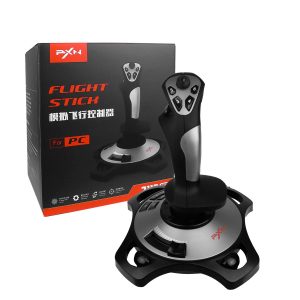 Controle Gamer Flight Stick Joystick Simulador Voo Piloto Computador PC - PXN-2113PRO