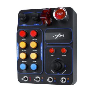 Painel Controle PXN CB1 Simulador Corrida Plug and Play RGB - PXN-CB1