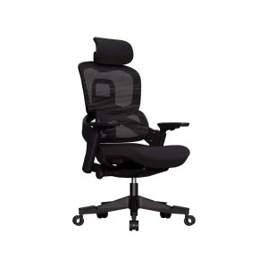 Cadeira Ergonômica Elements Calira Preta Premium para Escritório e Home Office Conforto e Postura Correta - ELEM-72119
