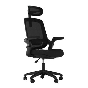 Cadeira de Escritório Ergonômica Elements Astra Apoio Lombar e Cabeça Ajustáveis para Uso Prolongado - ELEM-70038