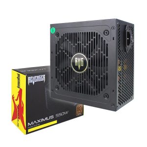 Fonte ATX Gamer 550W Revenger Ultra-Silenciosa 80 Plus Bronze com Proteção Completa - FO-MAX01