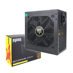 Fonte Gamer ATX Revenger 650W Ultra-Silenciosa 80 Plus Bronze PFC PC Desktop - FO-MAX02