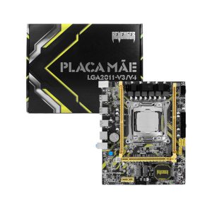 Placa Mãe LGA2011 V3/V4 DDR4 Revenger com Processador Xeon E5-2660V3 10  PCI-e M.2 Gigabit - G-X99C-60