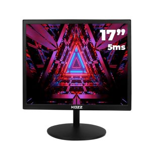 Monitor Gamer Led 17’’ 5ms 60 Hz Kozz HDMI VGA  Controle Luz Azul - KZ-M1700