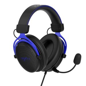 Headset Gaming Konlin II PXN Modo 7.1 RGB Microfone Removível - PXN-KONLIN-II - Azul