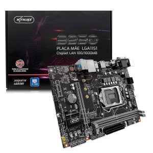Placa Mãe LGA1151 Intel B250 DDR4 Knup Micro-ATX com HDMI NVMe SATA 3.0 - KP-B250