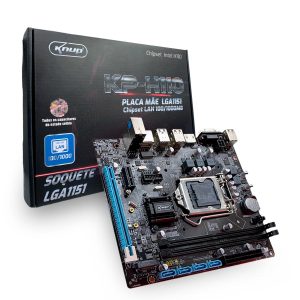 Placa Mãe Intel H110 LGA1151 DDR4 Knup 32GB Micro ATX USB 3.0 -  KP-H110
