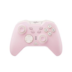 Controle Sem Fio PXN P5 Joystick Gamer Sensor Efeito Hall - PXN-P5 - Rosa