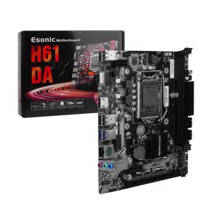 Placa Mãe Intel H61 LGA1155 DDR3 HDMI USB 3.0 Kozz para Upgrade e Desempenho no Dia a Dia - H61DA
