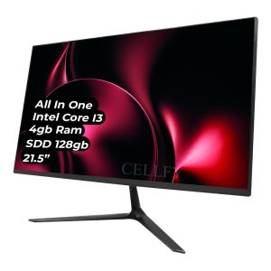 Computador Completo All In One Knup I3 Tela 21,5" DDR3 Sata 128GB 4GB RAM 12Vdc - G-AI02