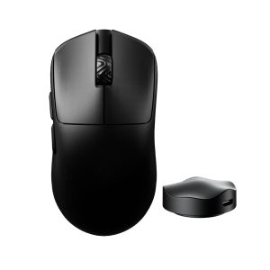 Mouse Gamer Scyrox Sem Fio Ultraleve 40g 8K Polling Rate E Sensor Pixart 3950 30000 DPI - ZD-V6 - Preto