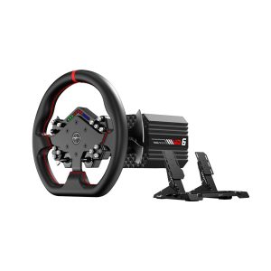 Kit Simulador de Corrida PXN VD6 Direct Drive 6Nm + Volante WDS R2 + Pedais Acelerador e Freio