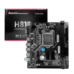 Placa Mãe Intel H81 LGA1150 DDR3 Kozz USB 3.2 SATA Para PC Desktop - H81DA