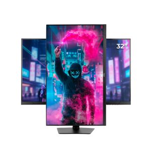 Monitor Gamer MT3220APRO Tela 32’’ WQHD Touchscreen 100Hz  1ms IPS FreeSync G-SYNC- DELTA-MT3220APRO