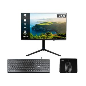 Computador Completo AOC All in One Teclado+Mouse 512GB 16GB SSD - A24E99-02