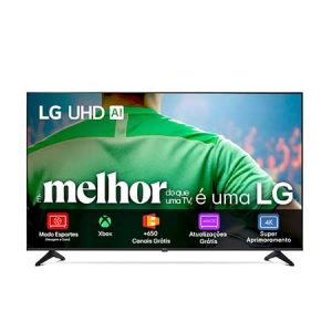 Smart TV LG UHD AI 4K UA75 de 55 polegadas 2025 - 55UA7500PSA