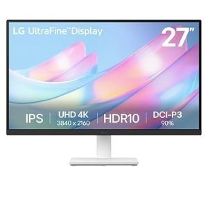 Monitor LG UltraFine™ 27US500-W Tela IPS 4K UHD 27", HDR10, DCI-P3 90%  - 27US500-W